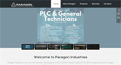 Desktop Screenshot of paragonindinc.com